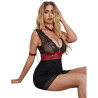 Subblime - 954420 Robe Bondage En Dentelle Noire S/M